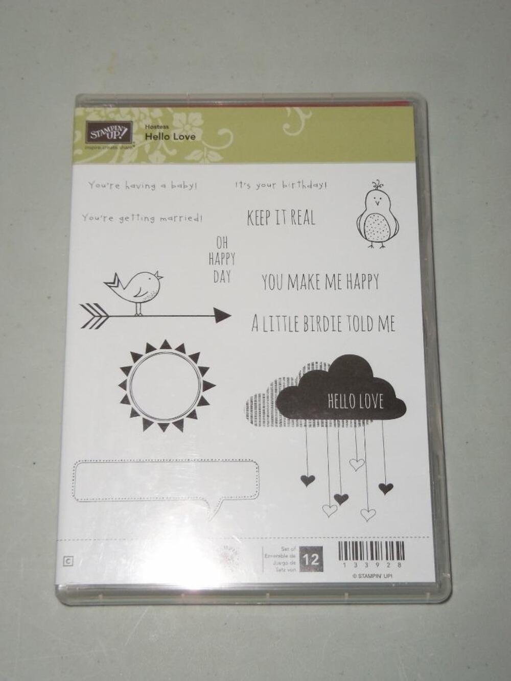 Stampin Up Hello Love Stamp Set -051820